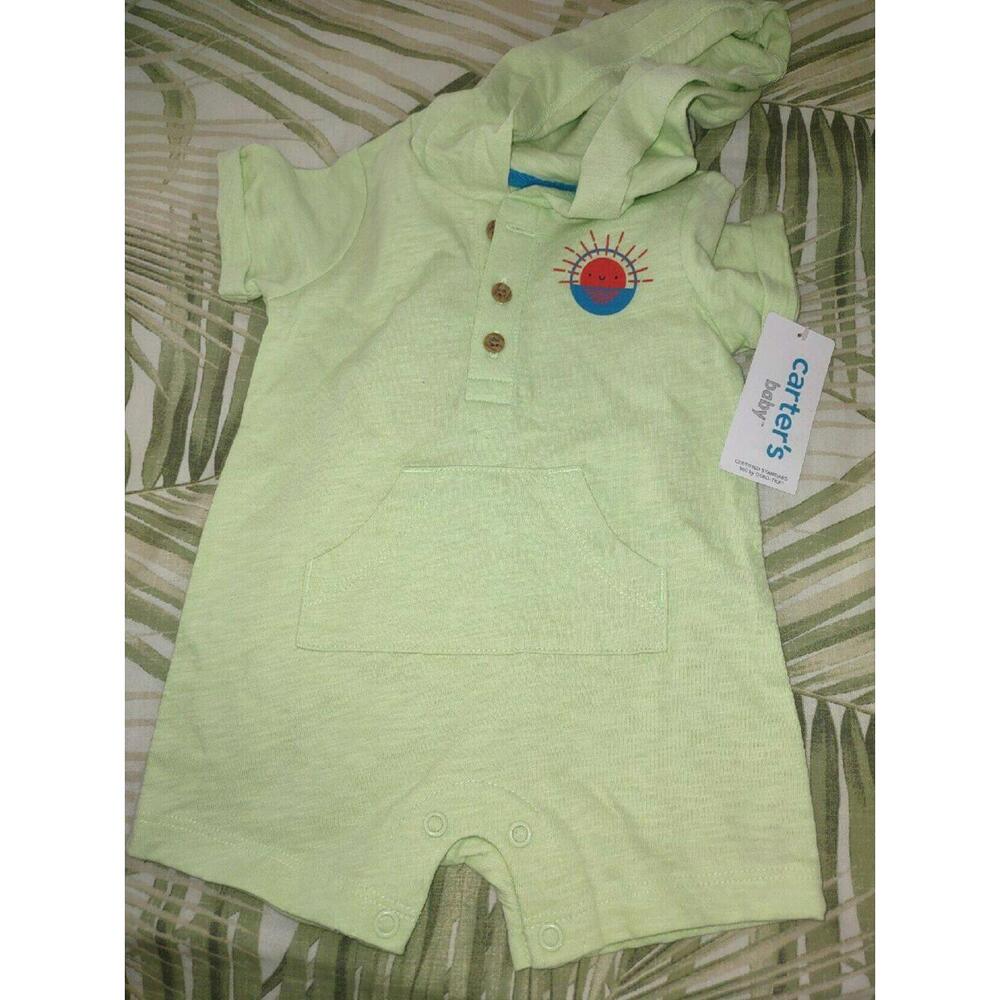 Nwt Carter's Infant Boys Romper Size 3M